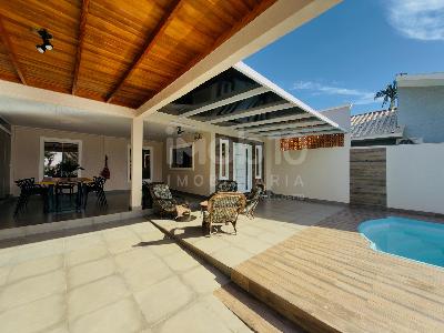 Casa ? venda no Jardim Panorama, mobiliada com piscina, 1 su?t...