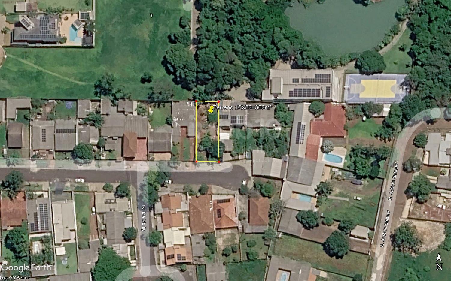 TERRENO A VENDA, PARQUE PRESIDENTE COM 360m²  FOZ DO IGUAÇU-PR.