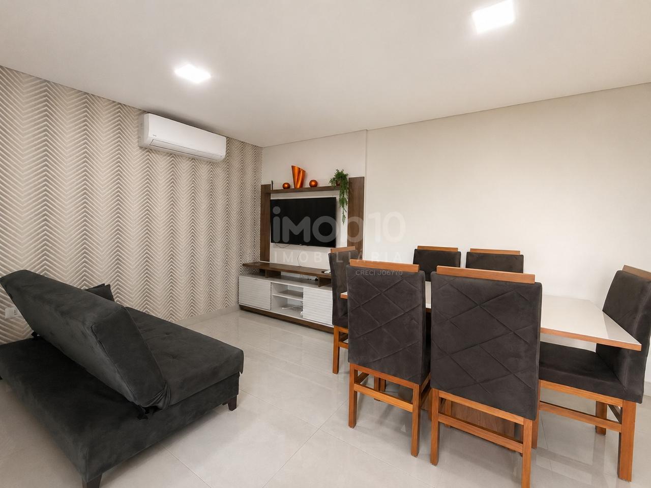 APARTAMENTO PARA ALUGAR MOBILIADO EDIF. RESIDENCIAL TORINO, 1 SUITE + UM QUARTO