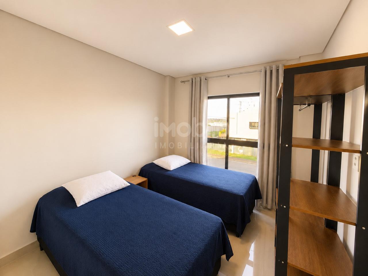 APARTAMENTO PARA ALUGAR MOBILIADO EDIF. RESIDENCIAL TORINO, 1 SUITE + UM QUARTO