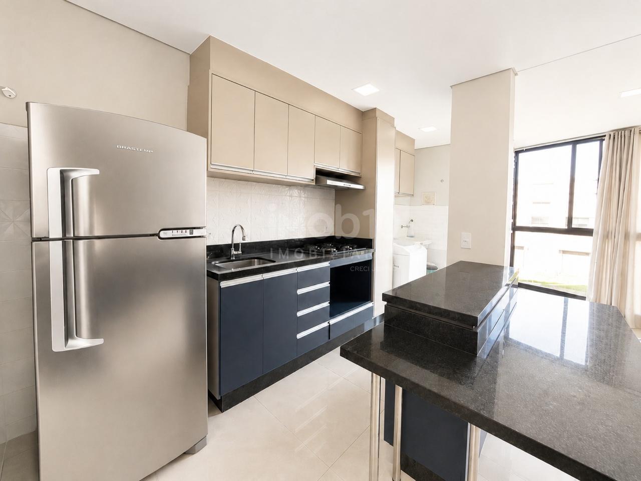 APARTAMENTO PARA ALUGAR MOBILIADO EDIF. RESIDENCIAL TORINO, 1 SUITE + UM QUARTO