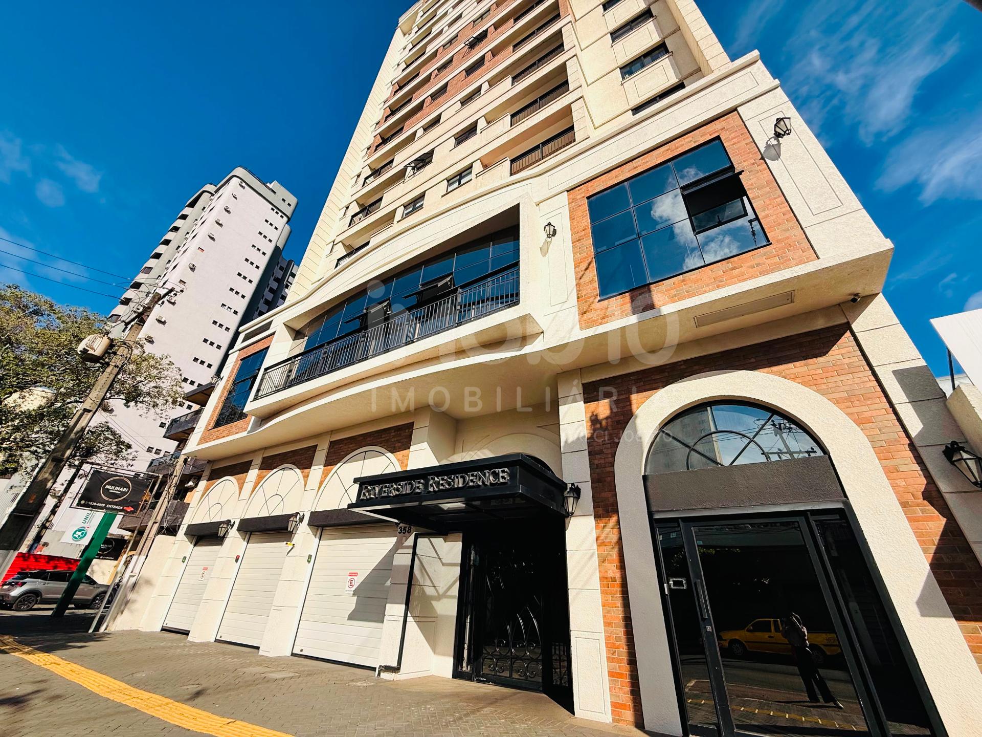 APARTAMENTO A VENDA DE 01 QUARTO MOBILIADO NO ED RIVERSIDE RESIDENCE