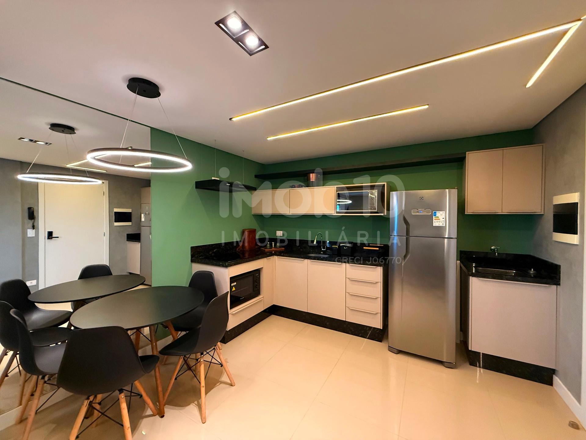 APARTAMENTO A VENDA DE 01 QUARTO MOBILIADO NO ED RIVERSIDE RESIDENCE