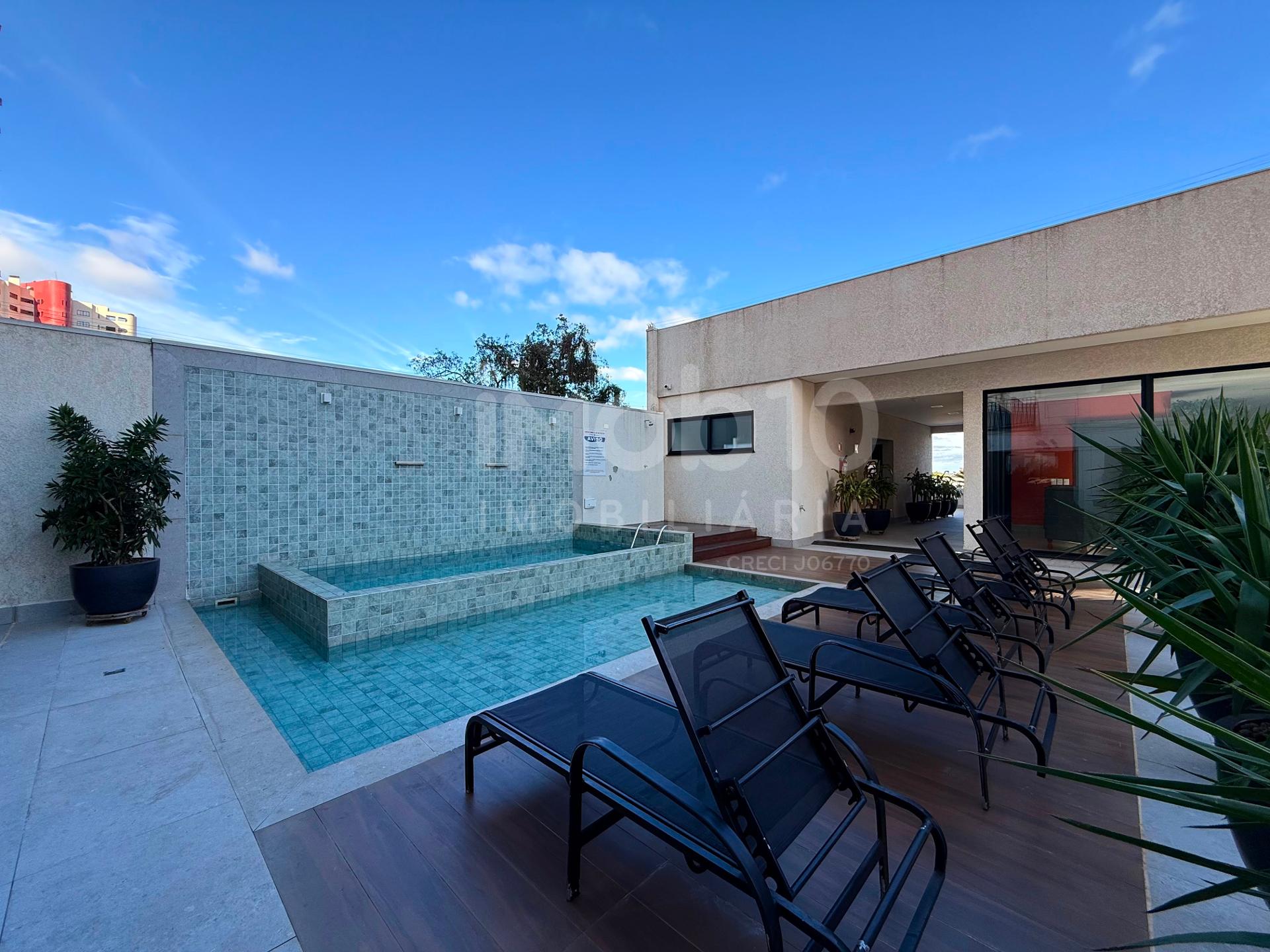 APARTAMENTO A VENDA DE 01 QUARTO MOBILIADO NO ED RIVERSIDE RESIDENCE