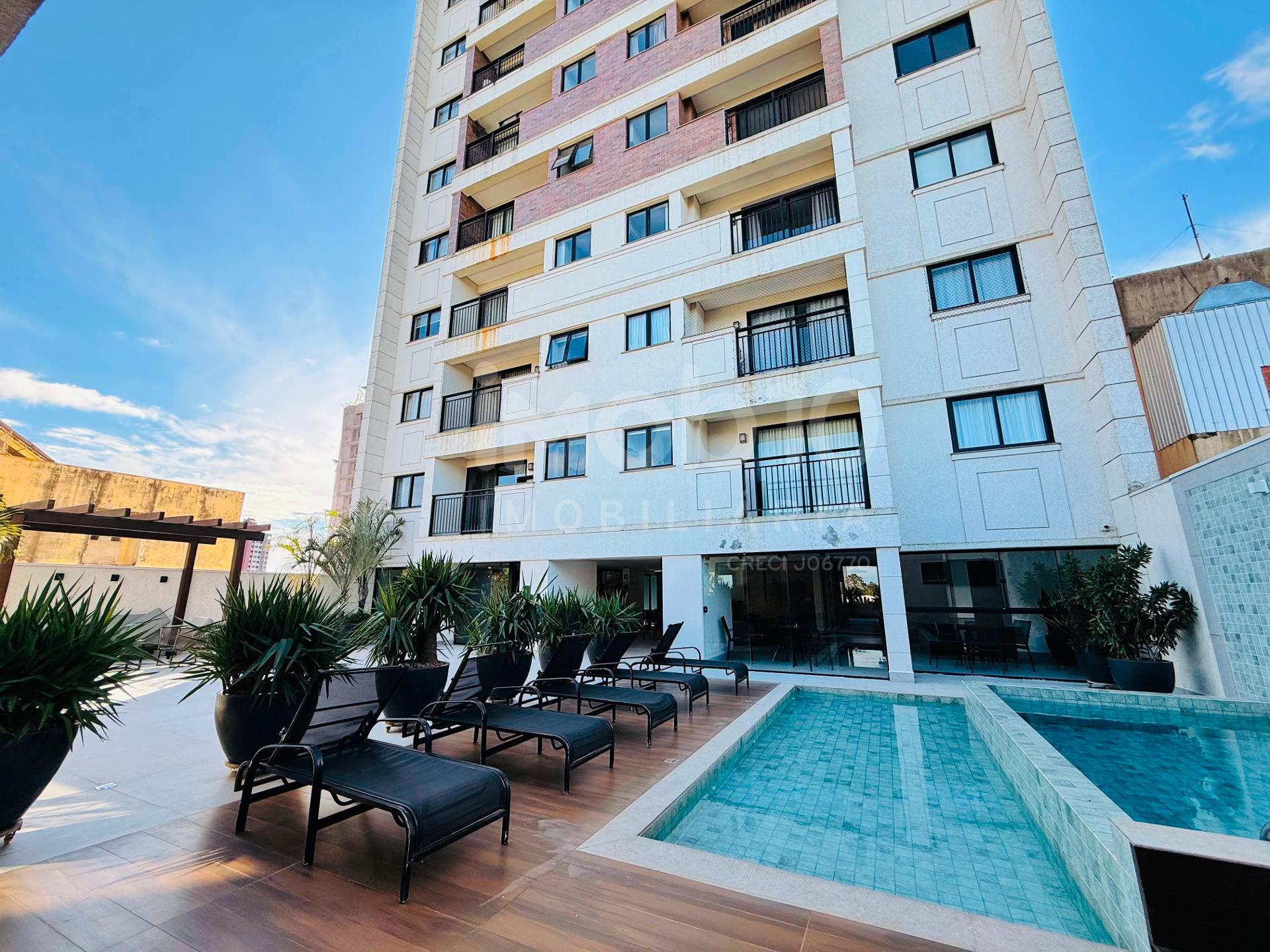 APARTAMENTO A VENDA DE 01 QUARTO MOBILIADO NO ED RIVERSIDE RESIDENCE