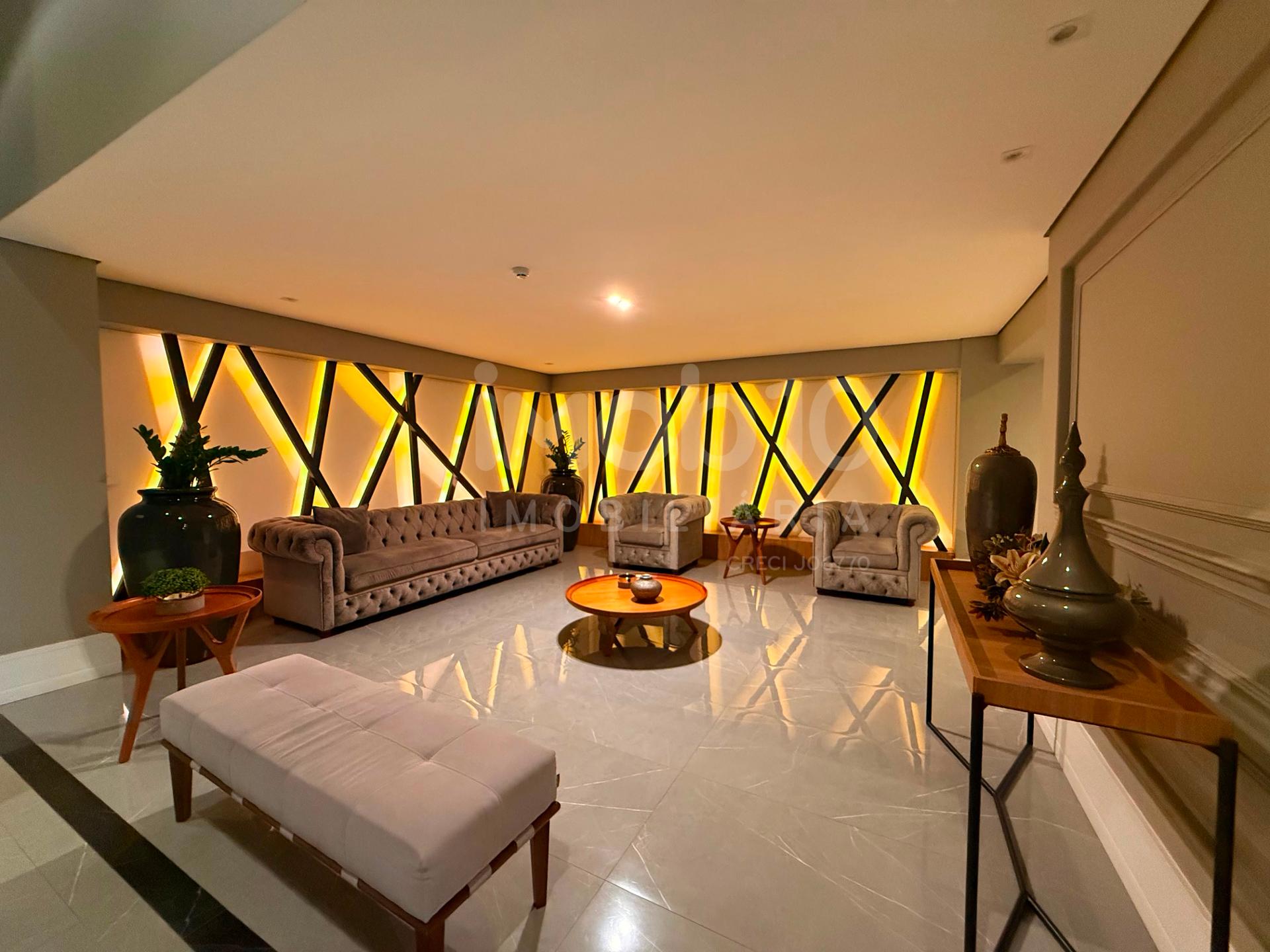 APARTAMENTO A VENDA DE 01 QUARTO MOBILIADO NO ED RIVERSIDE RESIDENCE