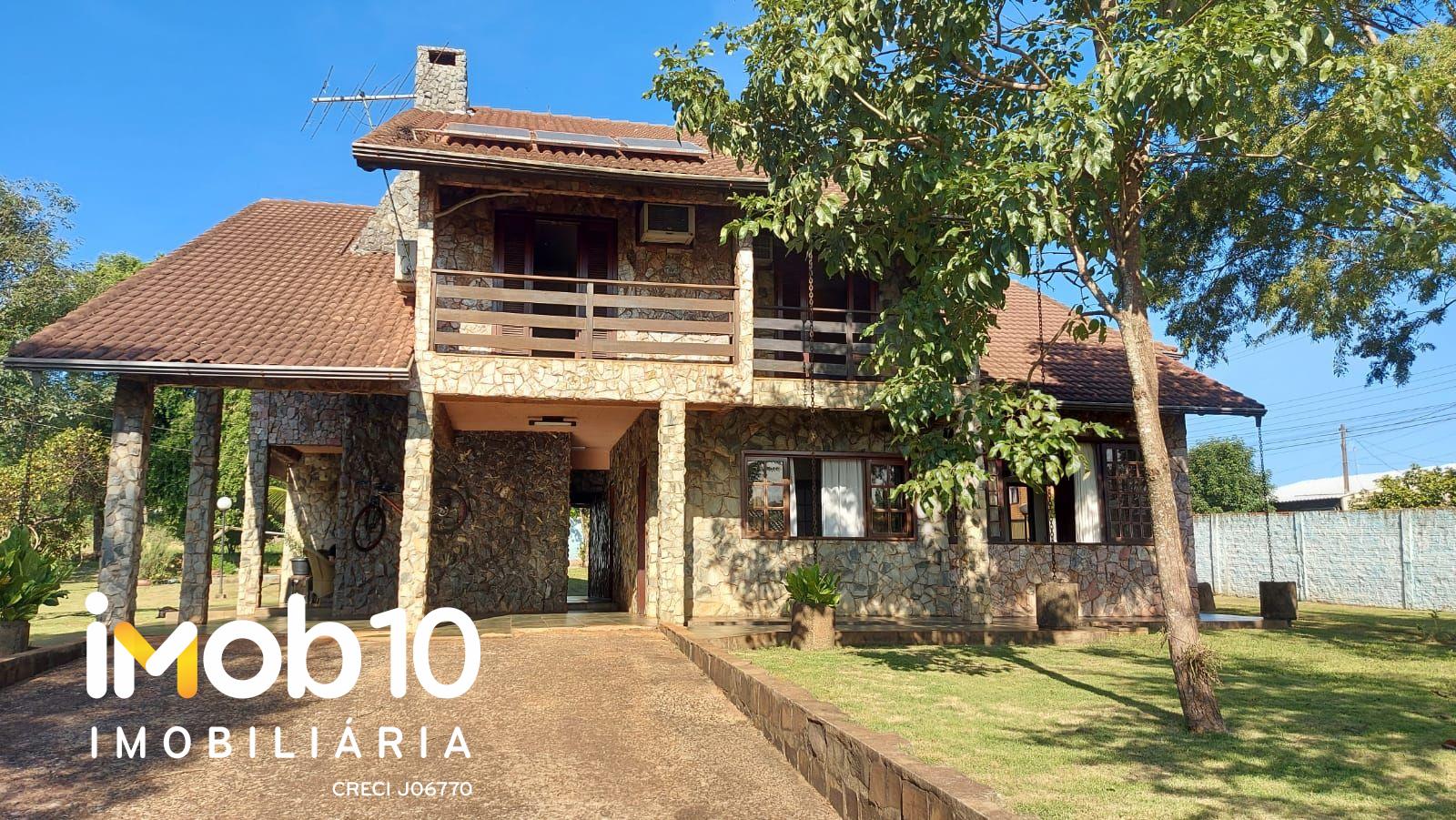 CHACARA COM SOBRADO DE 3 DORMIT?RIOS A VENDA - Jardim Veneza -...