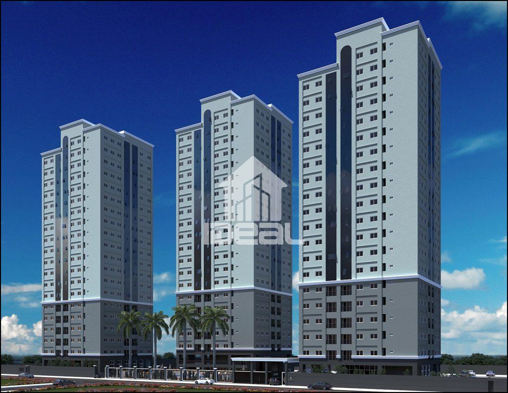 Vende-se Apartamentos na PLANTA no Palazzo Residence em Mossoró RN
