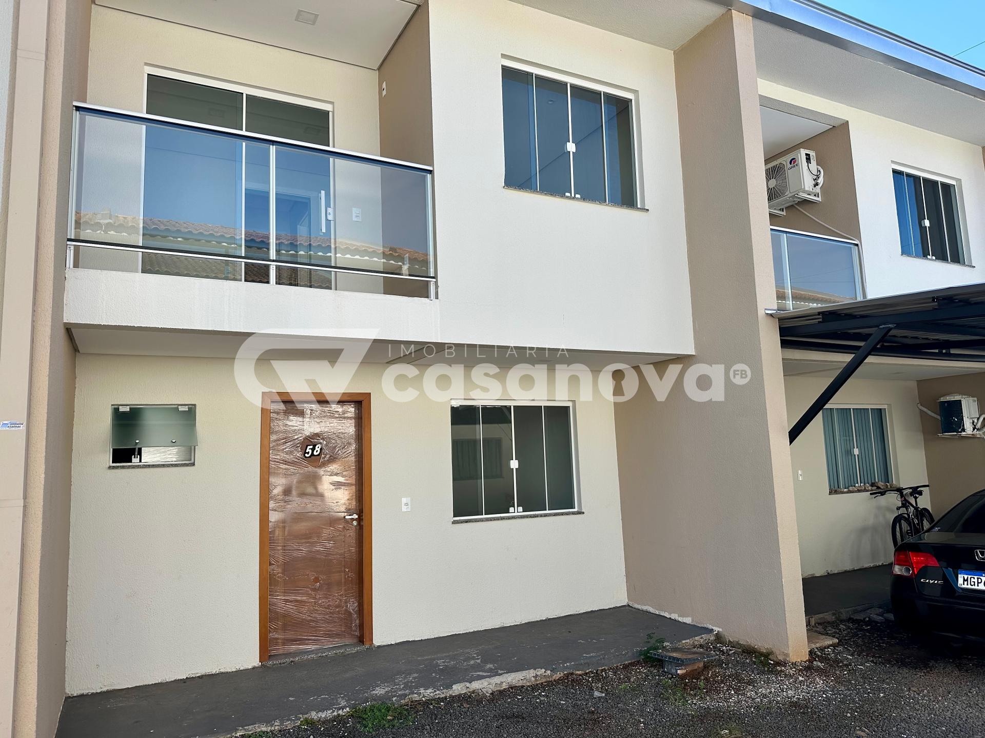 SOBRADO NOVO EM CONDOMINIO PARA LOCAÇÃO