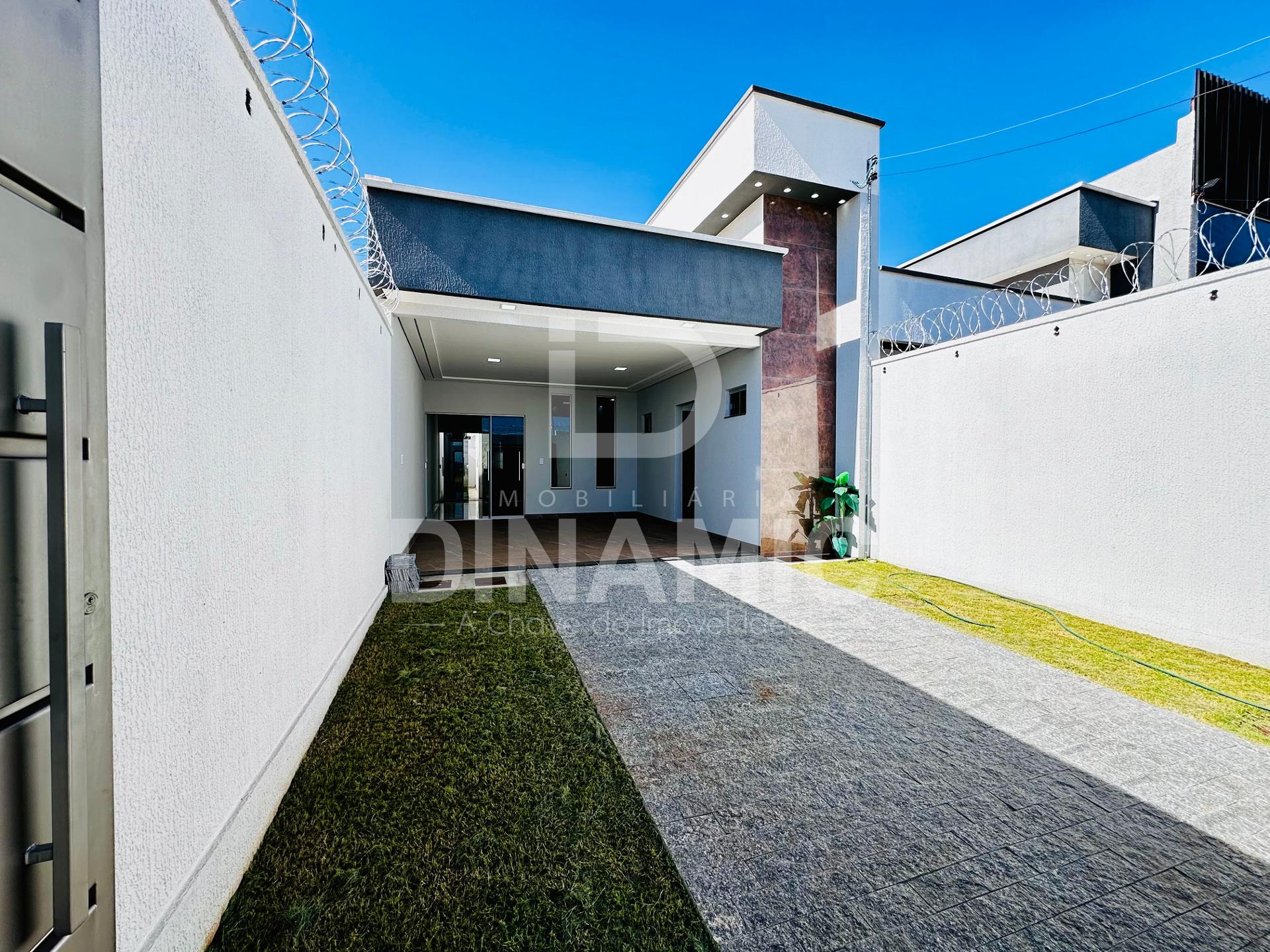 Casa no Residencial Canadá, Goiânia - 3 Quartos, Suíte, Área G...