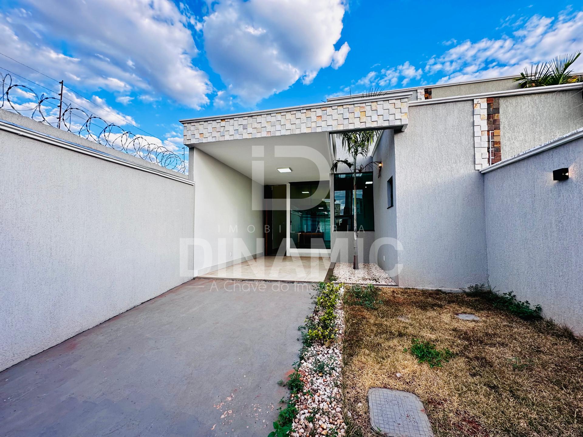 Casa com 3 Quartos, Área Gourmet e Quintal no Residencial Cana...