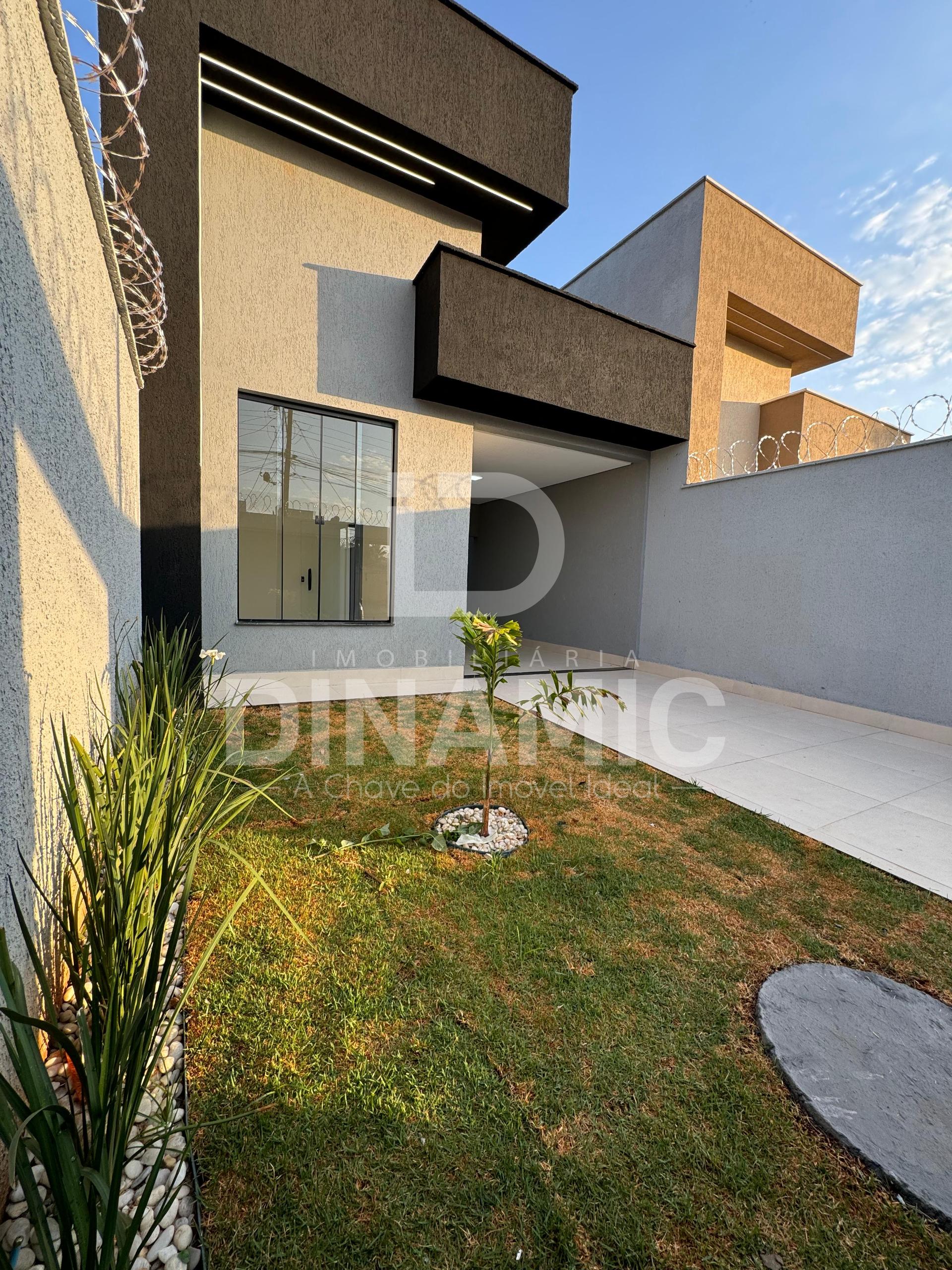 Casa Moderna no Bairro Goiá II  3 Quartos, Suíte e Área Gourmet