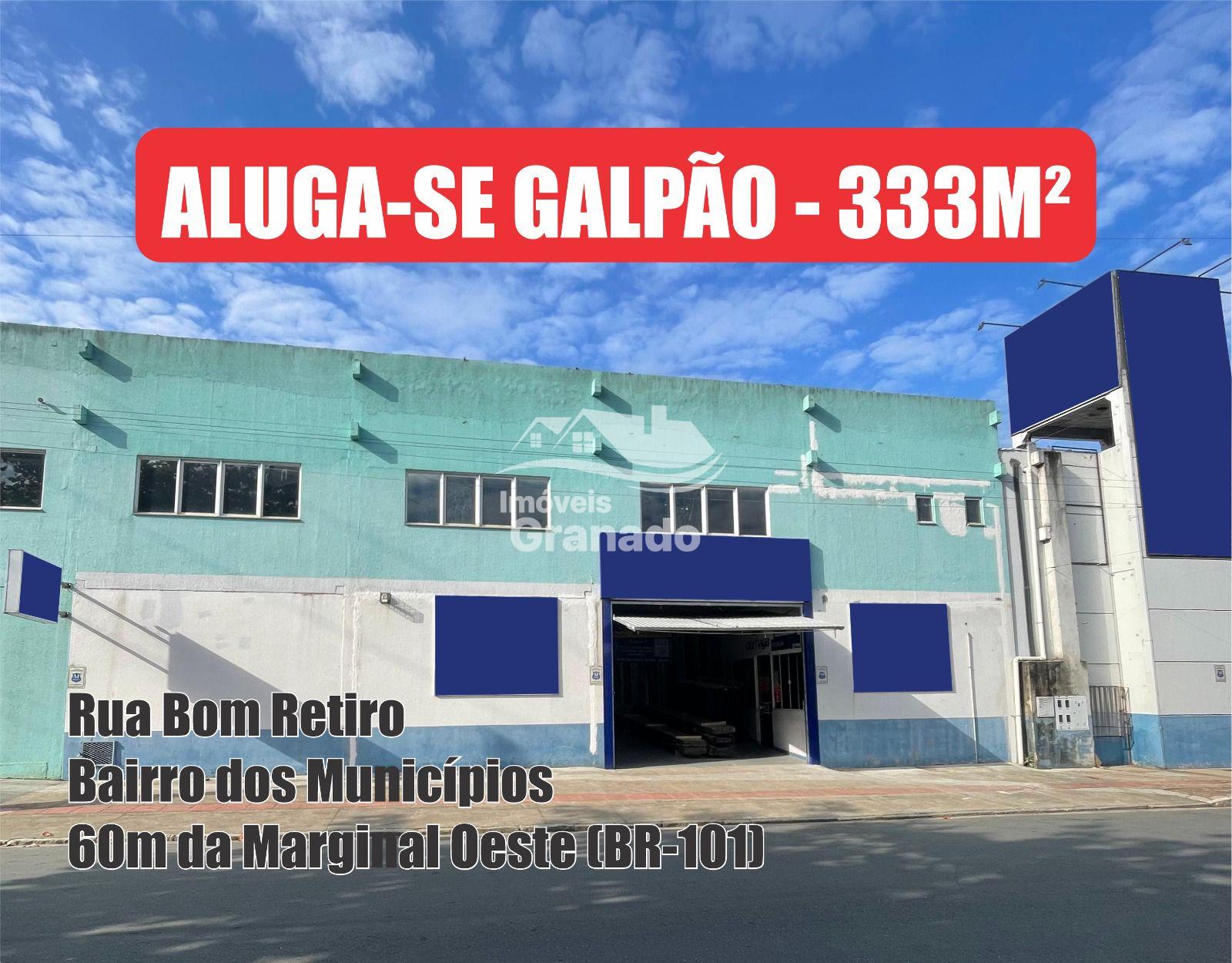 Galpão para locação 333 m  MUNICIPIOS, BALNEARIO CAMBORIU - SC