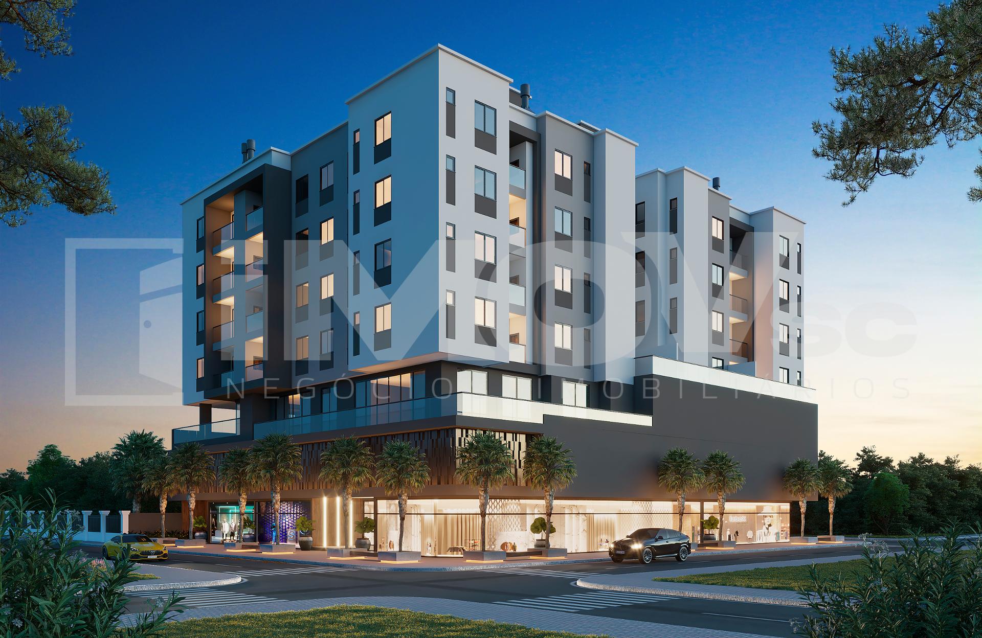 Apartamento na planta com 2 dormitórios, Bairro dos Municípios...