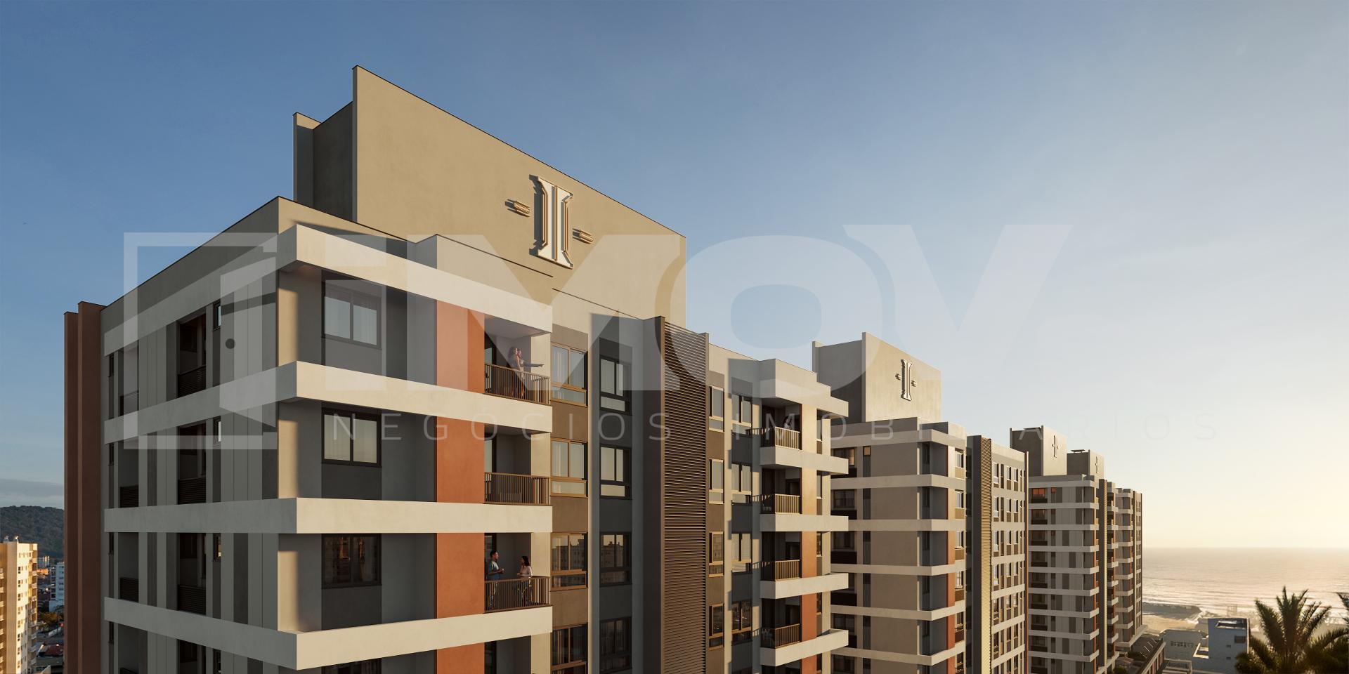 Apartamento na planta com 3 suítes e vista mar à venda, GRAVAT...