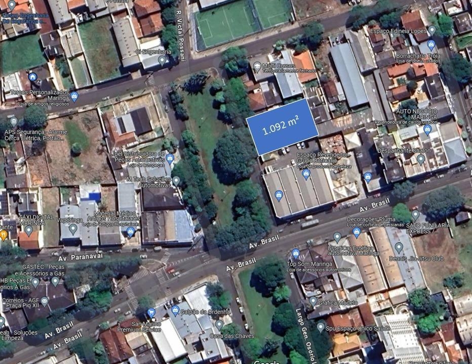 Terreno Comercial ? venda, Zona 05, MARINGA - PR