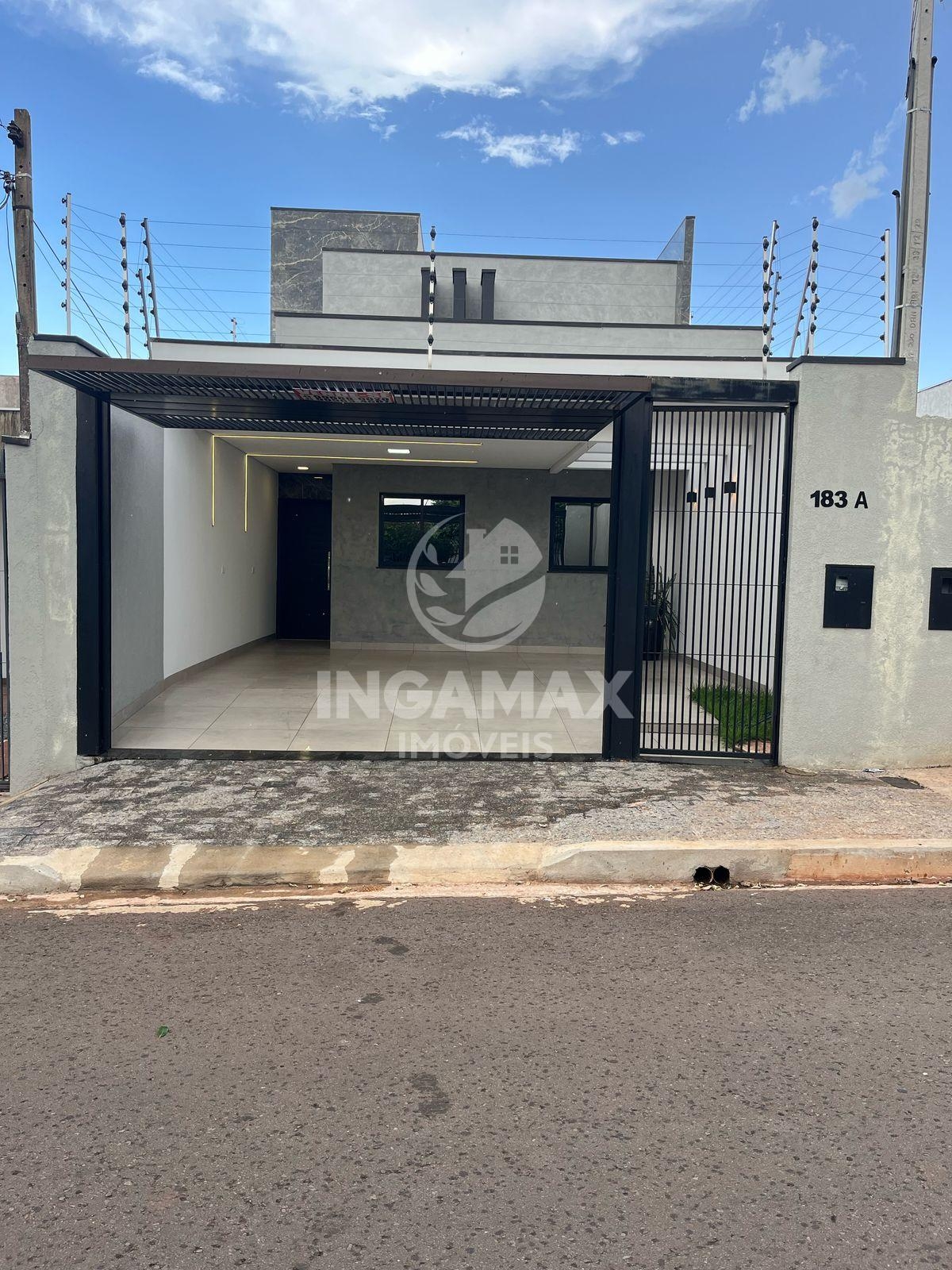 Casa no JARDIM AMÉRICA nova recém construída com fachada impon...