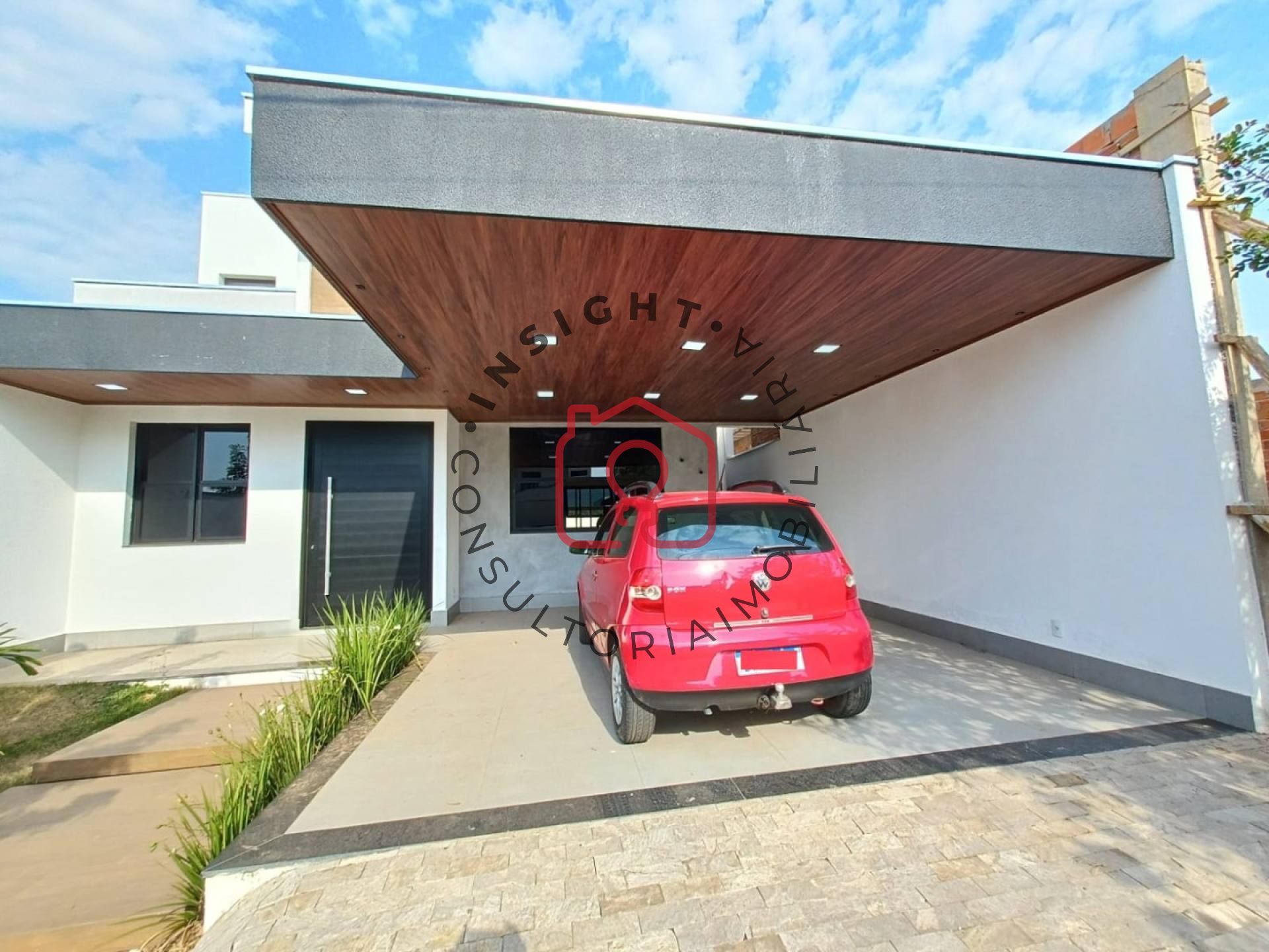 Casa Para Alugar sendo 3 su?tes no condominio Villa Flora Aqua...