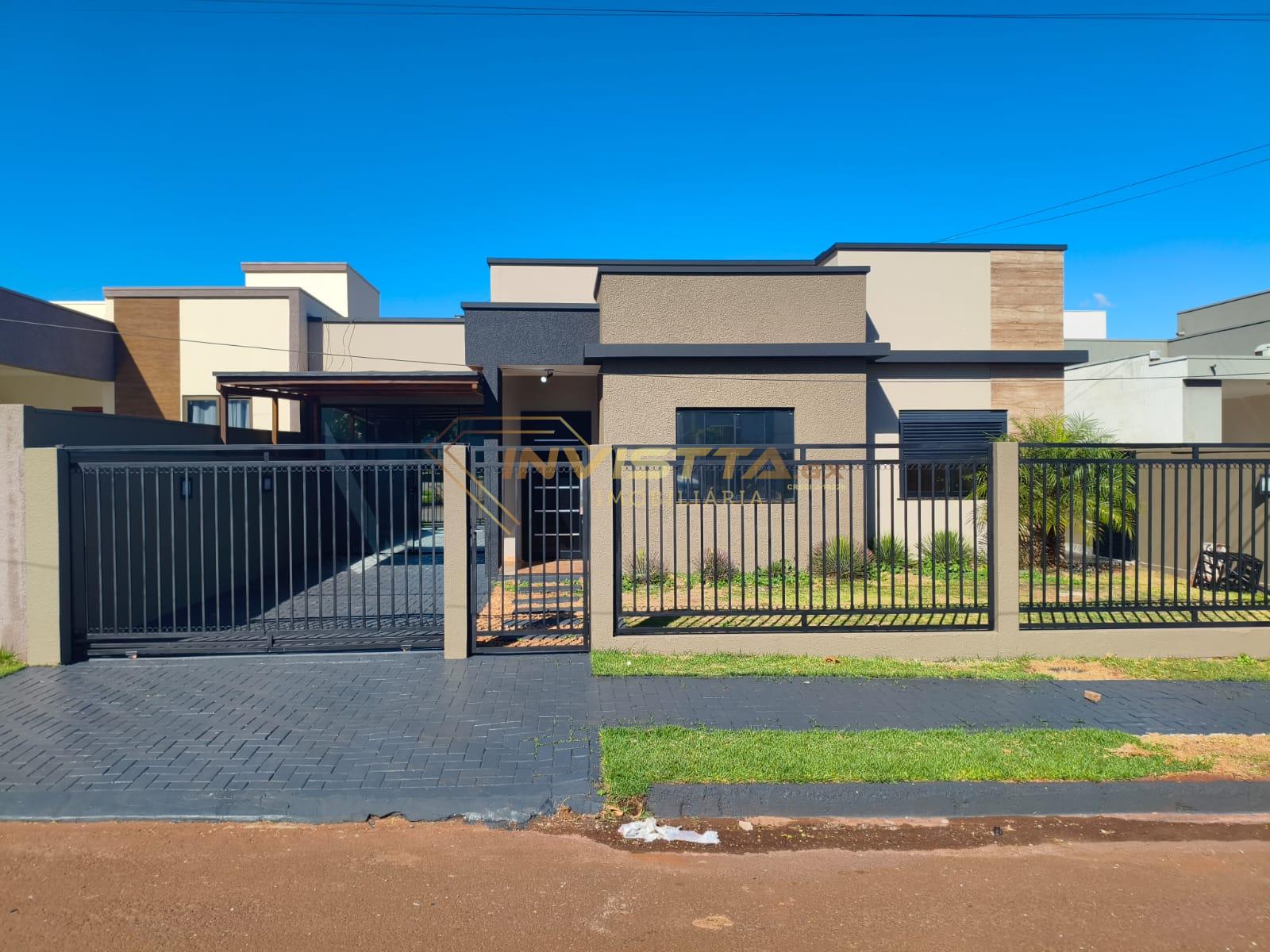 CASA COM PISCINA NA CIDADE DE MEDIANEIRA LOTEAMENTO VENDRAME