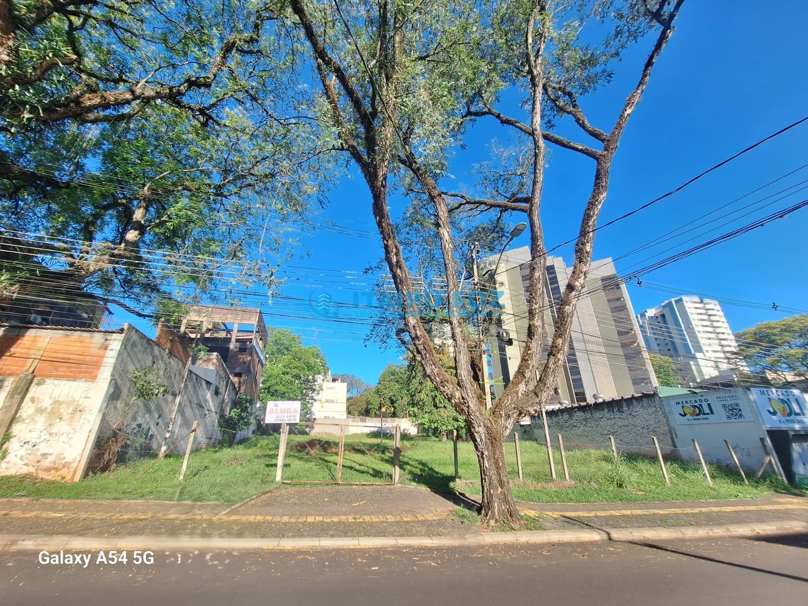 Terreno Comercial para locação no centro de Foz do Iguaçu-Pr.
