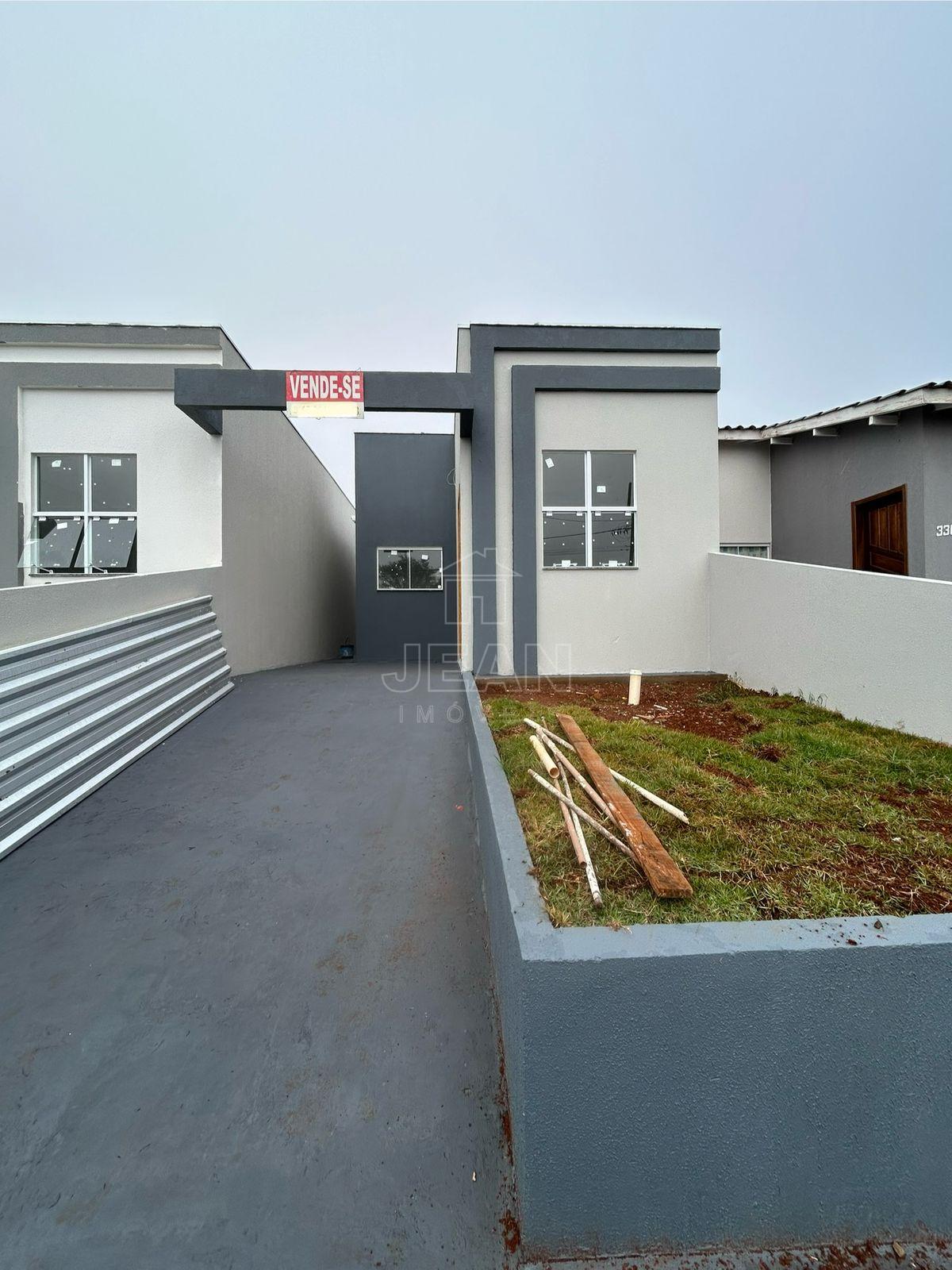 Casa á venda padrão MCMV, bairro Sadia, loteamento Santana, Francisco Beltrão - PR - Jean Imóveis