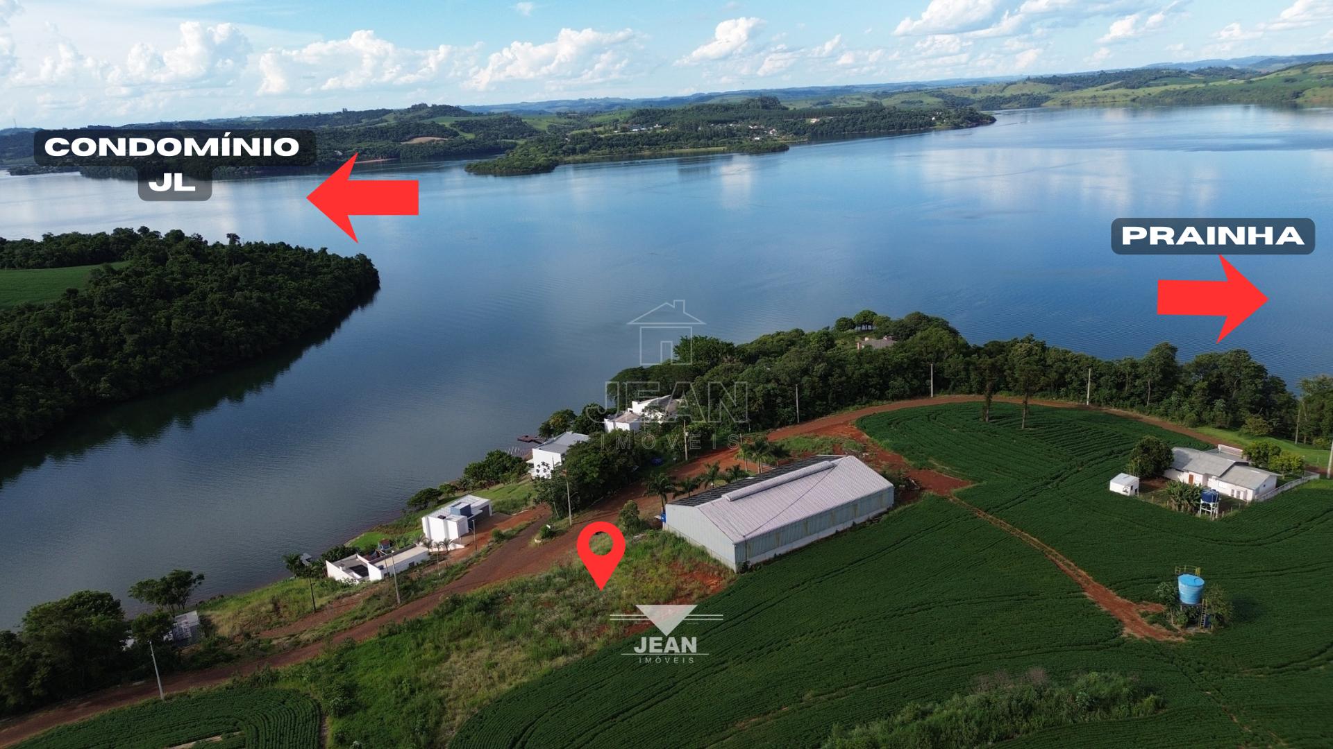 Terreno à venda   Alagado de Nova Prata do Iguaçu   Condomínio Marinas Portal do Sol - Jean Imóveis