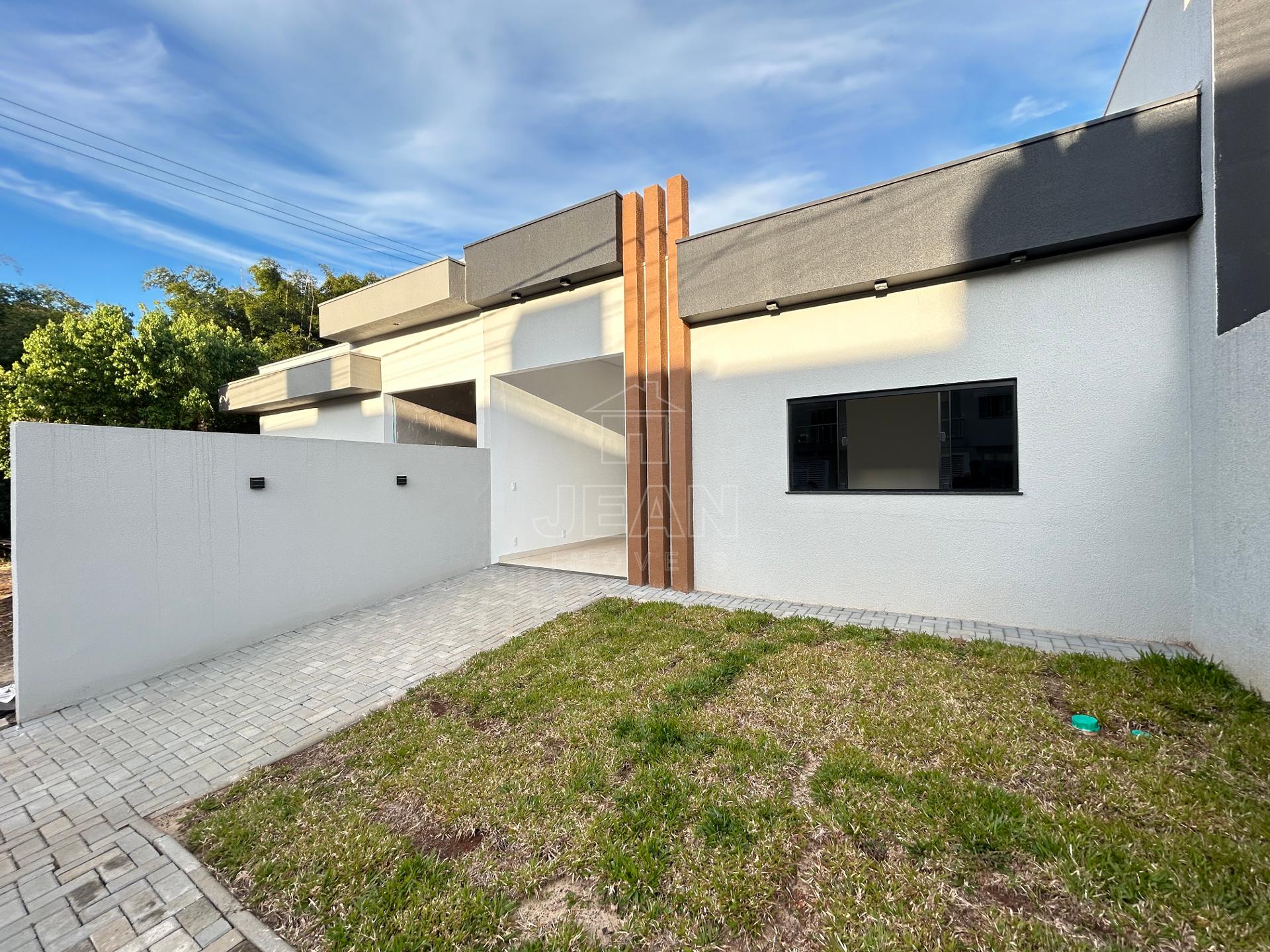 CASA NOVA À VENDA , LOTEAMENTO MORADA DO SOL, BAIRRO MINIGUAÇU, FRANCISCO BELTRÃO PR - Jean Imóveis