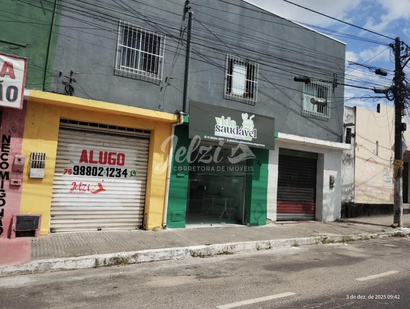 Ponto comercial de frente ao sem?foro na  Pra?a Kennedy-Alagoi...
