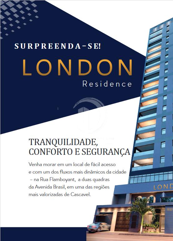 APARTAMENTO Á VENDA - LONDON RESIDENCE - PRÓXIMO CLUBE COMERCI...