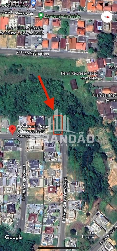 Terreno à venda, Chico de Paulo,     JARAGUA DO SUL - SC