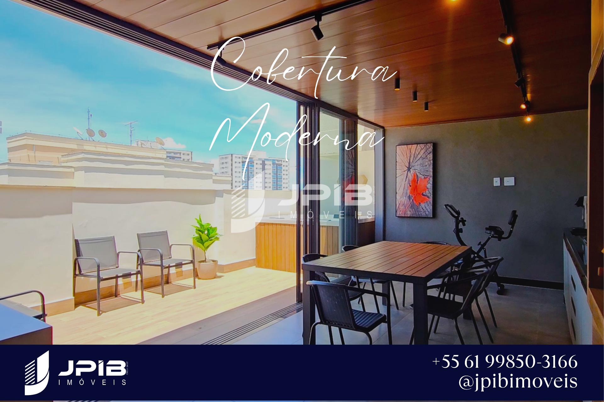 Linda Cobertura Moderna à venda, Águas Claras, Brasília - DF