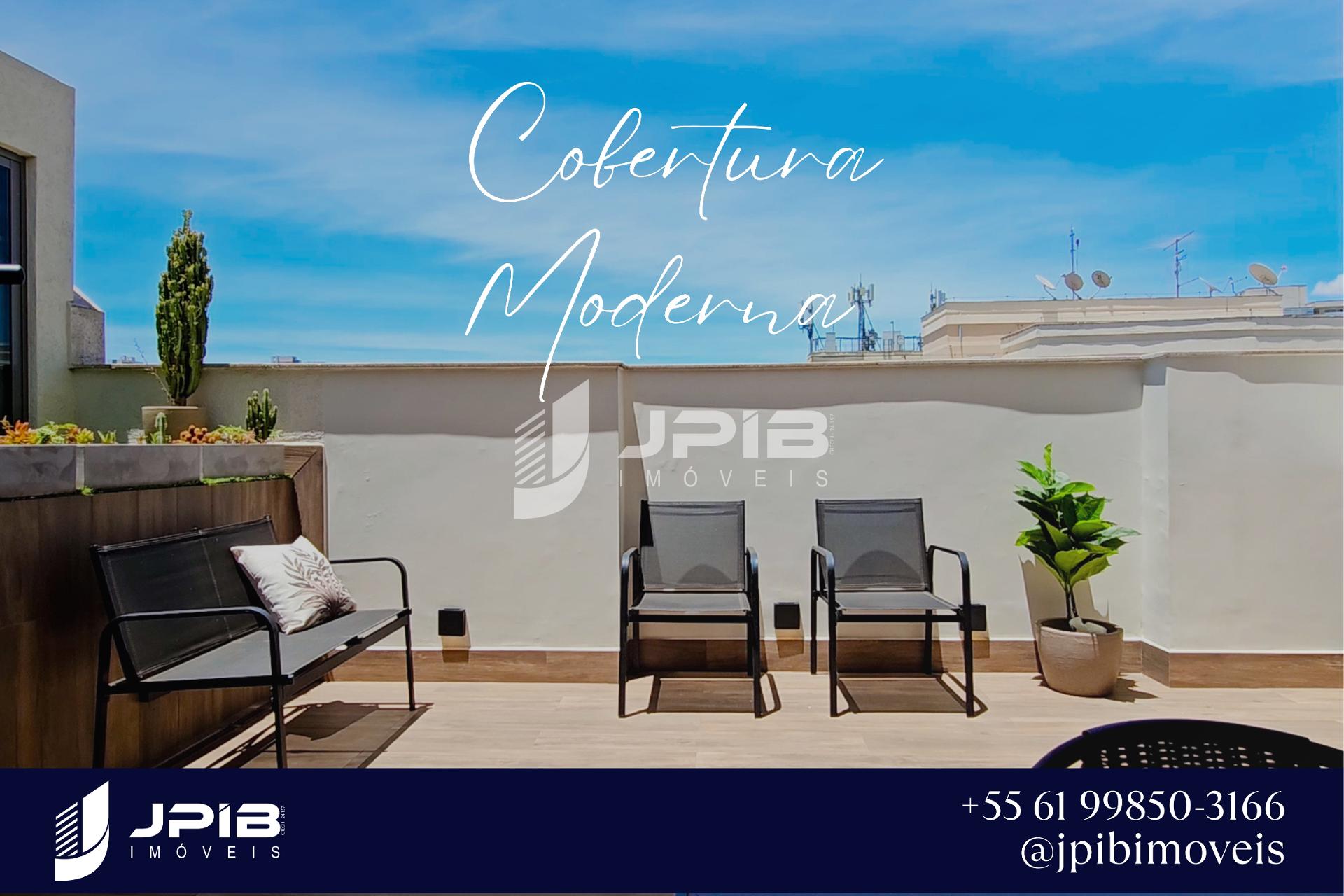 Linda Cobertura Moderna à venda, Águas Claras, Brasília - DF