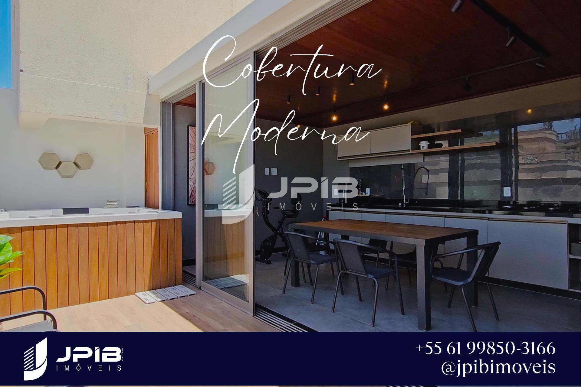 Linda Cobertura Moderna à venda, Águas Claras, Brasília - DF