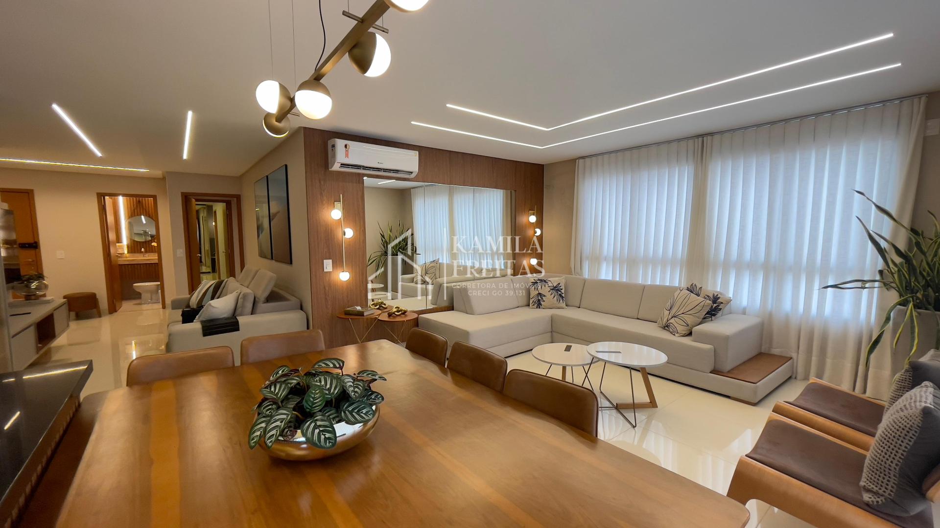 LOCA??O-ApTO 138 mt, mobiliado e decorado, 3 suites no Setor B...