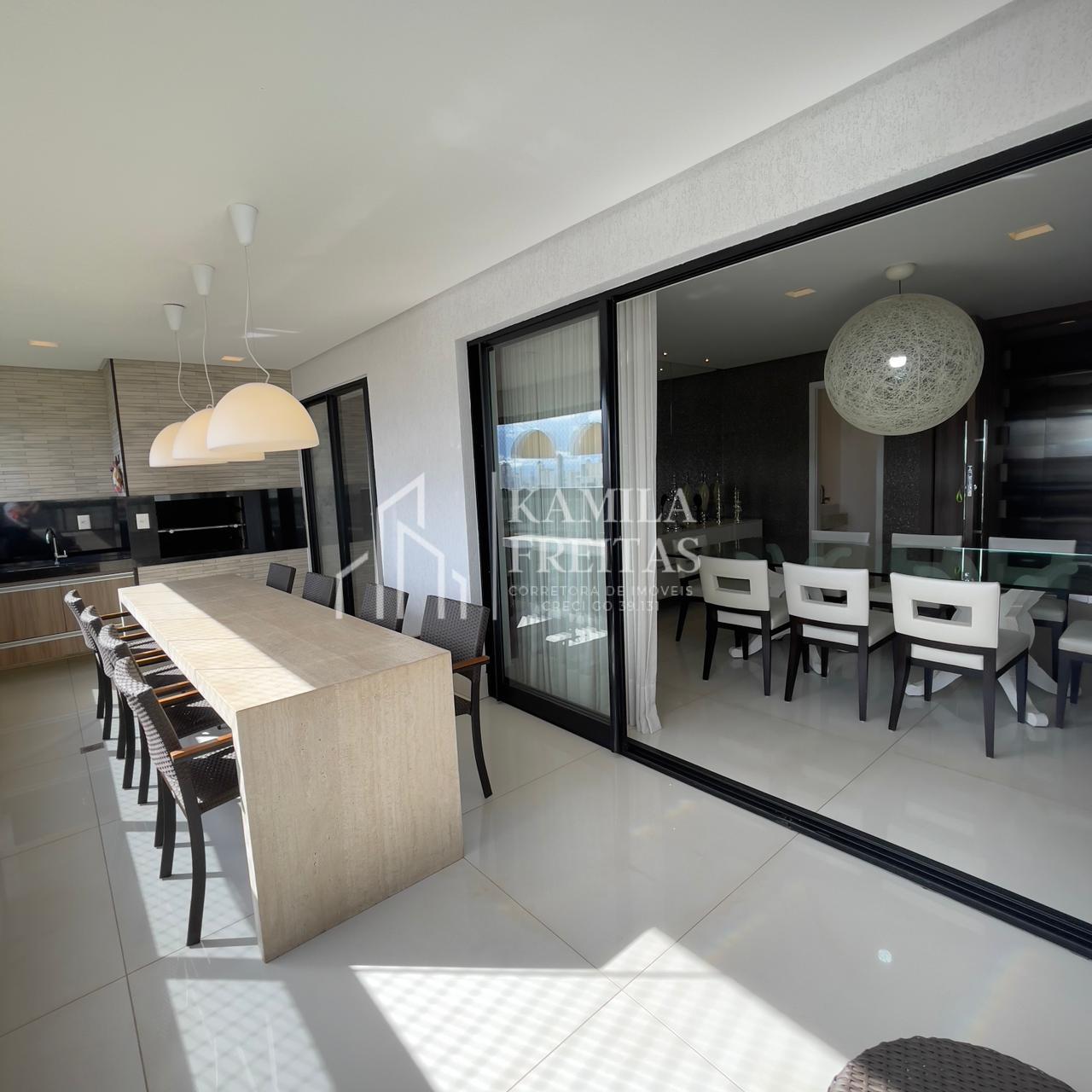 LOCA??O-Apartamento, 170 mt, 3 suites, mobiliado,  Jardim Goi?...