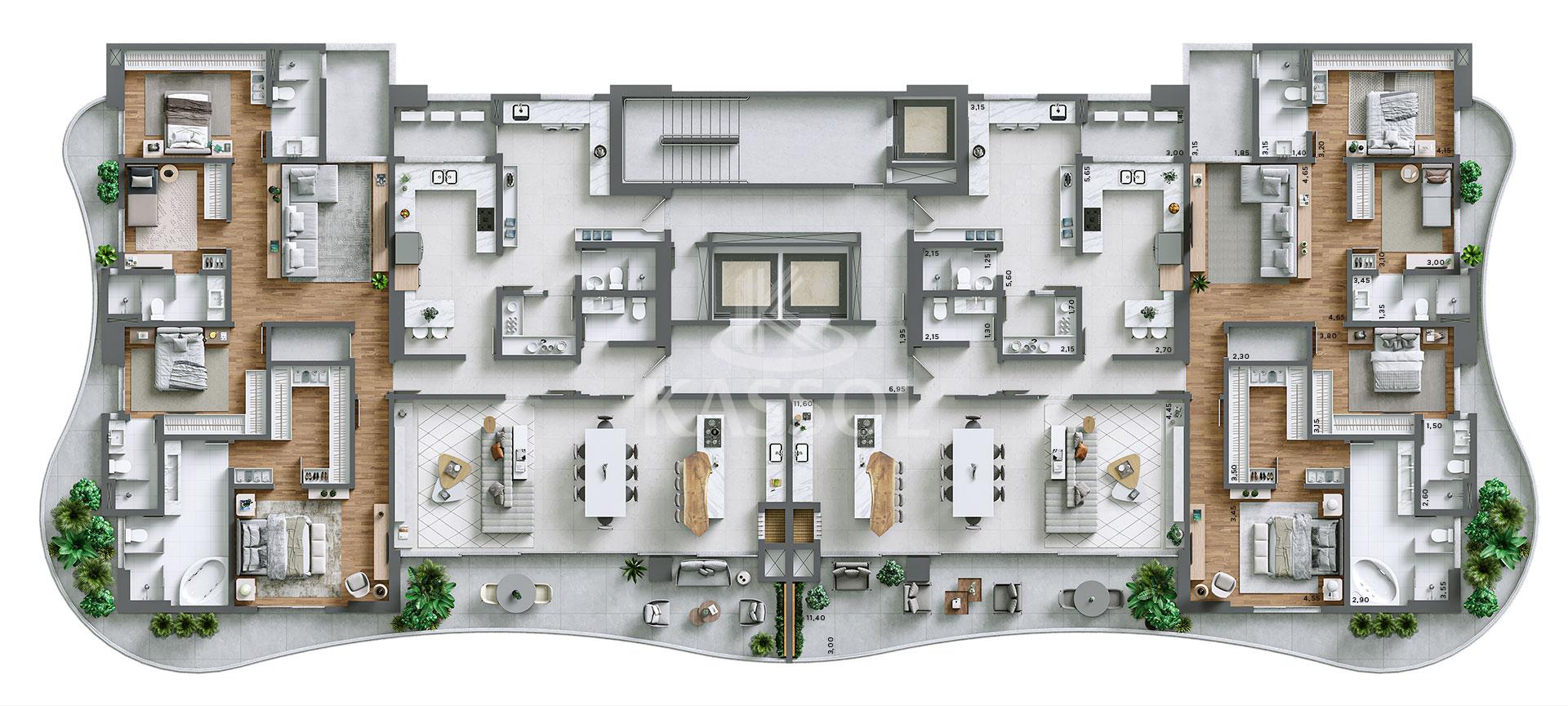 APARTAMENTO CENTRO - SOLEIL RESIDENCE