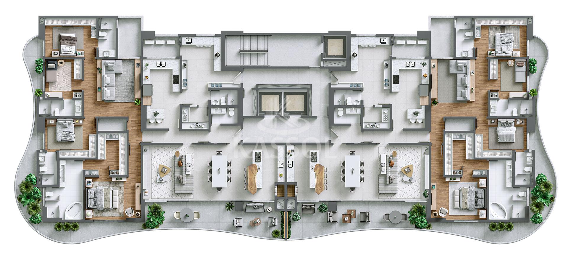 APARTAMENTO CENTRO - SOLEIL RESIDENCE