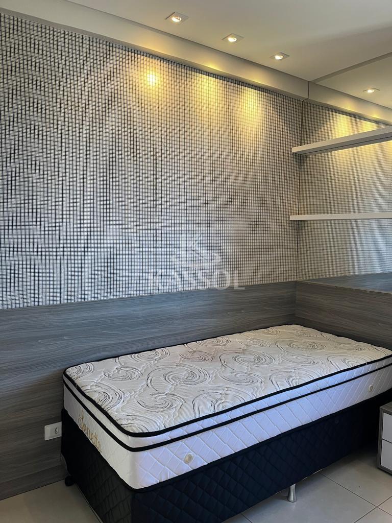 MOBILIADO , 1 SUTE 2 QUARTOS, 2 VGS, SACADA COM CHURRASQUEIRA