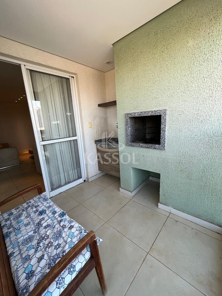 MOBILIADO , 1 SUTE 2 QUARTOS, 2 VGS, SACADA COM CHURRASQUEIRA