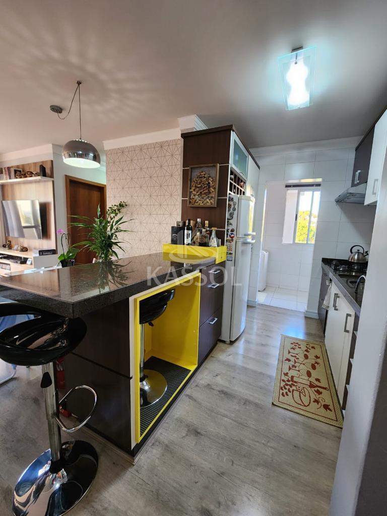Apartamento a venda com 02 quartos mobiliado no Centro de Cascavel.