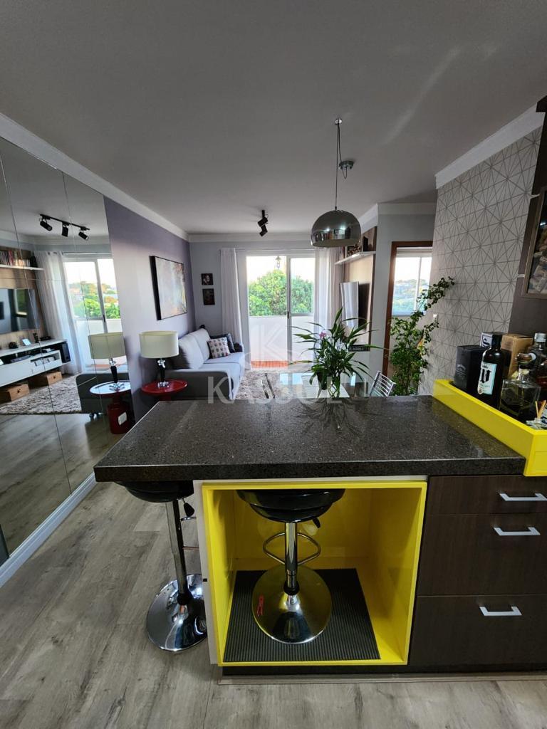 Apartamento a venda com 02 quartos mobiliado no Centro de Cascavel.