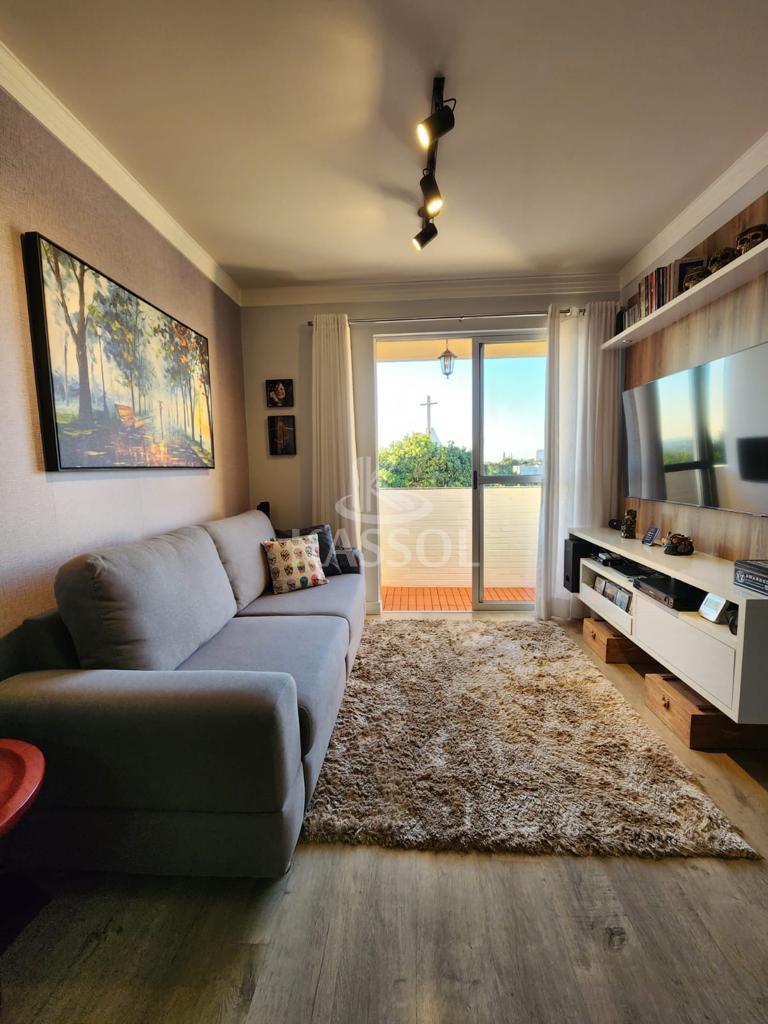 Apartamento a venda com 02 quartos mobiliado no Centro de Cascavel.