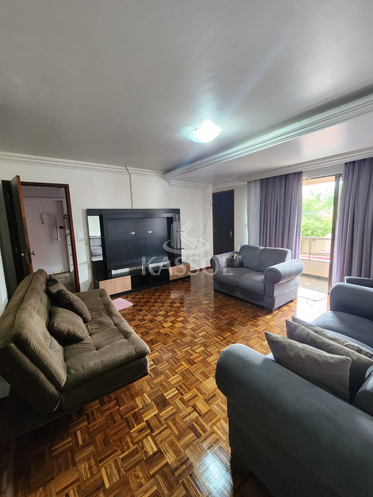 Apartamento para locação, CENTRO, CASCAVEL - PR mobiliado 