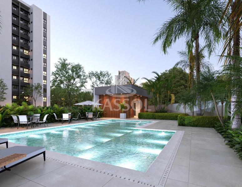APTO. 01 SUITE  01 QUARTO 02 VAGAS GARAGEM, RESID.BLISS, EM FO...