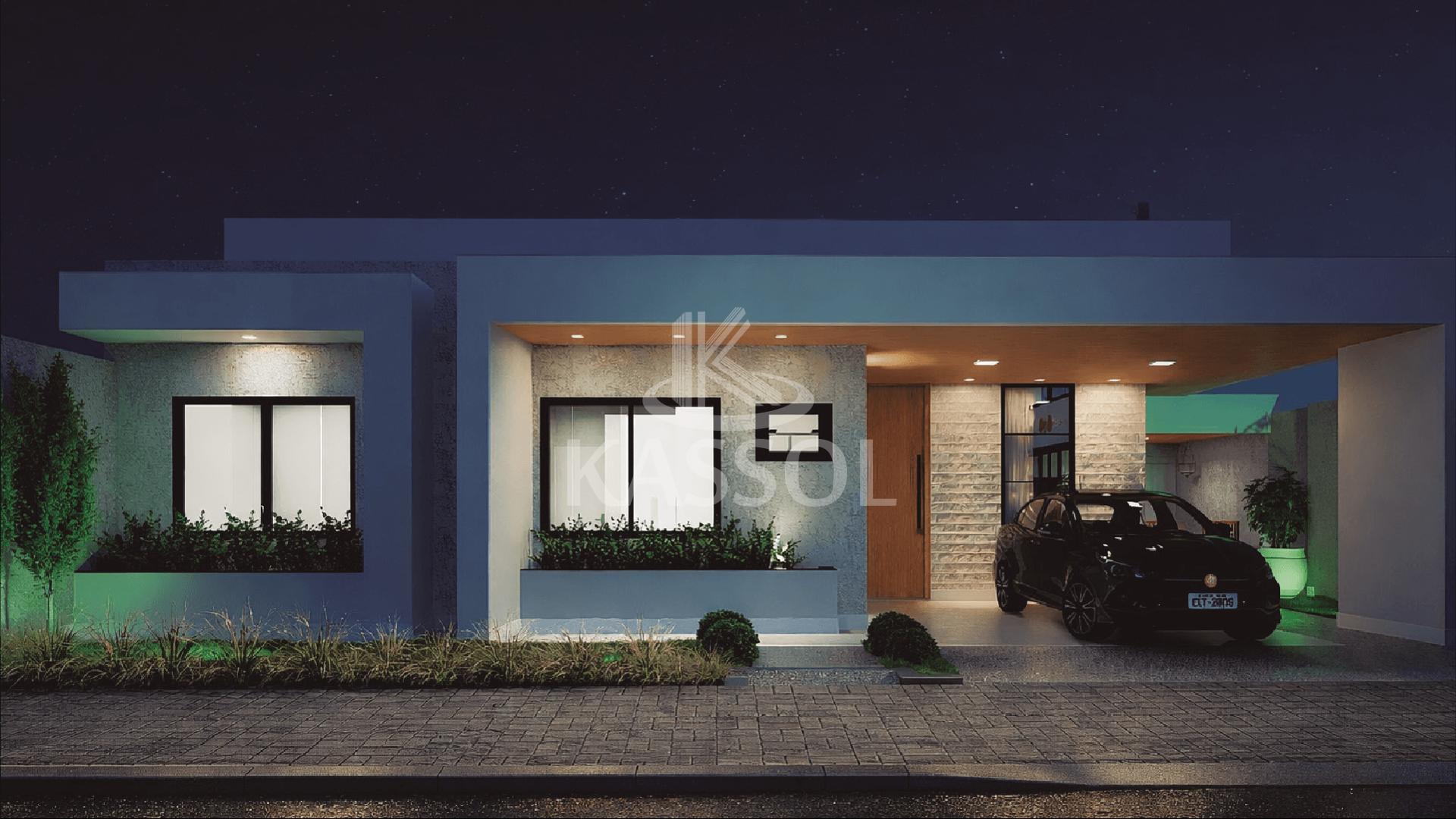 Casa com 3 suites e espaço gourmet  em construção. Previsão en...