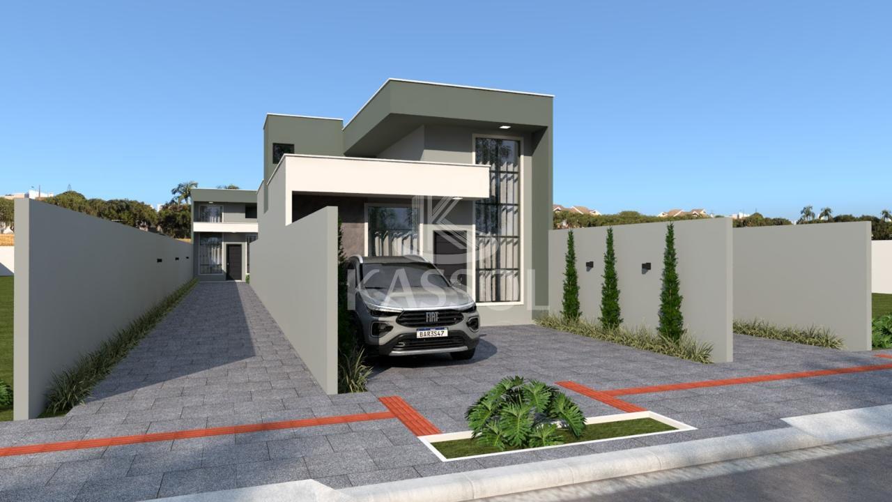 Casa em construo - Brasmadeira - 1 suite e 2 quartos - piscina