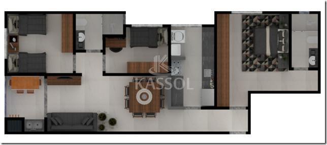 Apartamento no Residencial Npoli Bairro So Cristovo!