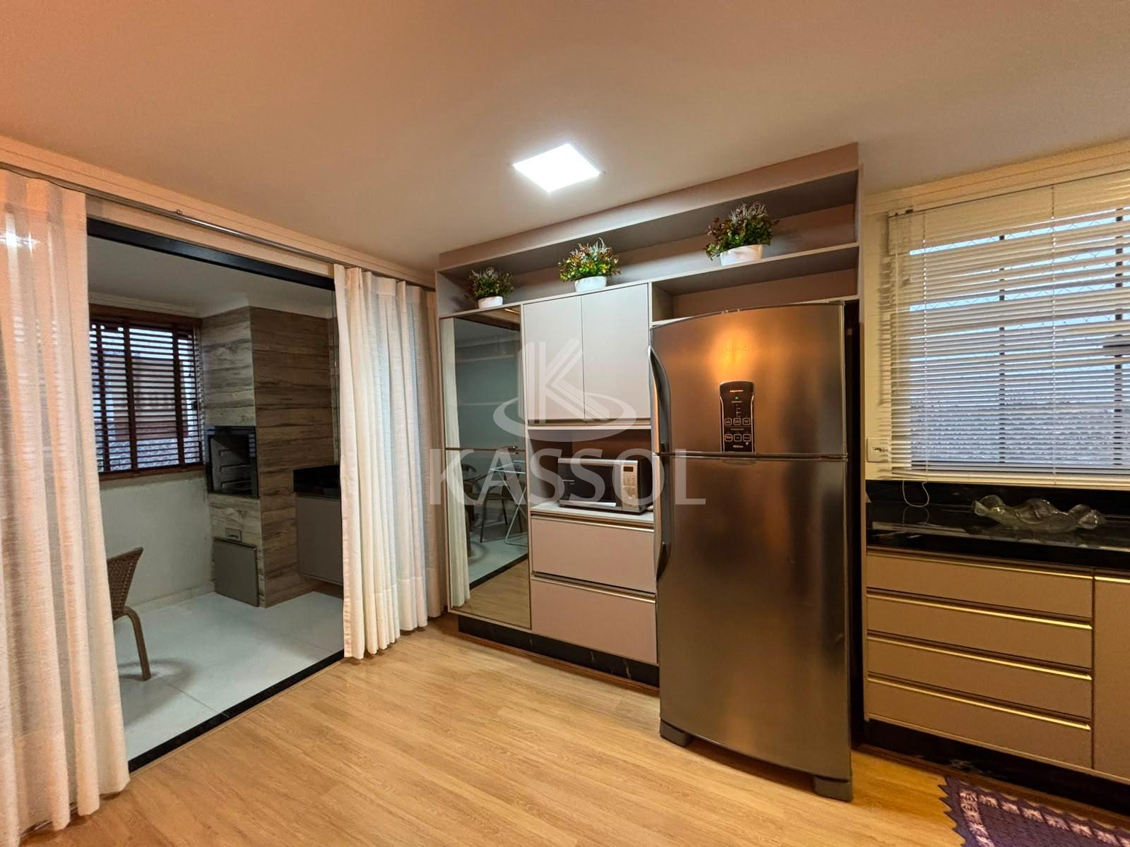 Residencial Sant' Agata mobiliado com 1 suite e 1quarto e 2 vagas de garagem