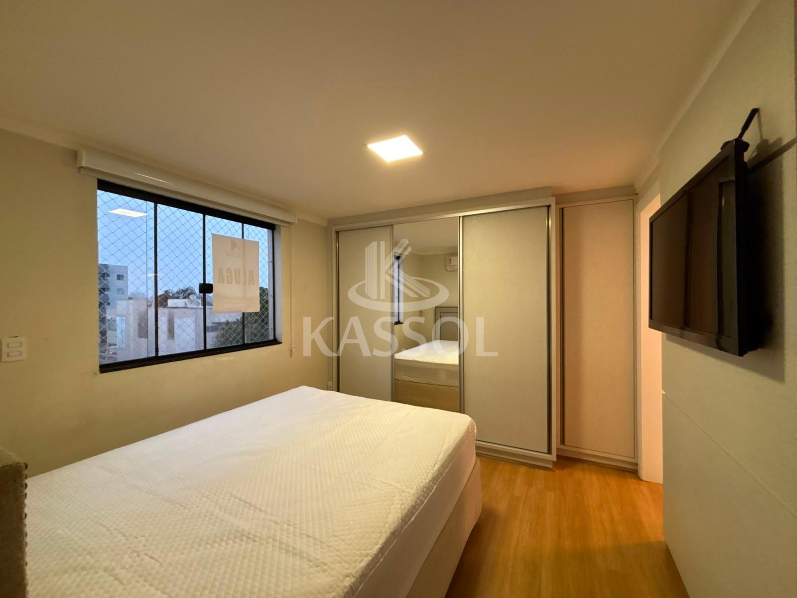 Residencial Sant' Agata mobiliado com 1 suite e 1quarto e 2 vagas de garagem