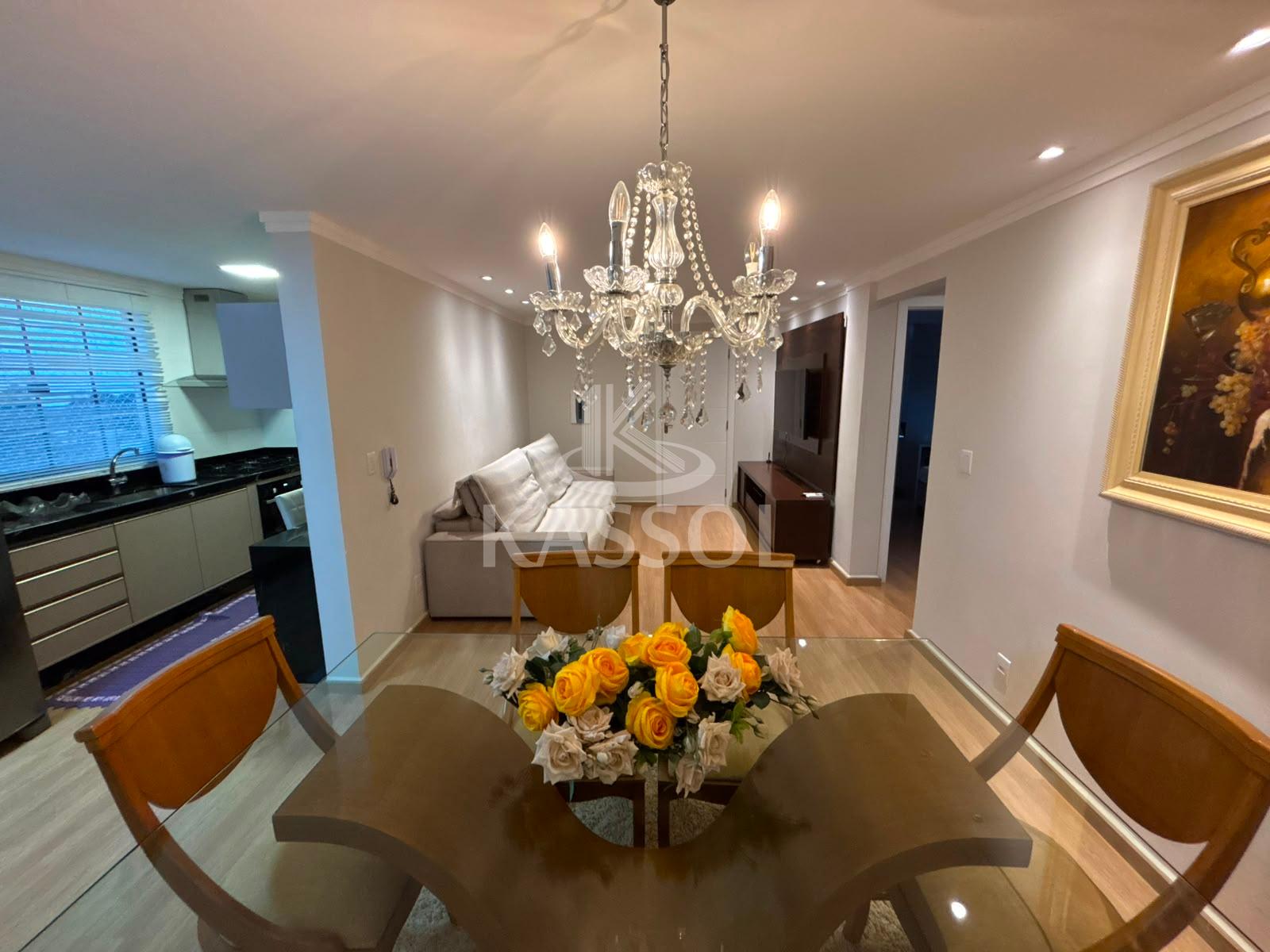 Residencial Sant' Agata mobiliado com 1 suite e 1quarto e 2 vagas de garagem